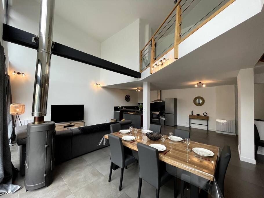 Appartement Superbe Loft Lumineux A Caen Extérieur photo
